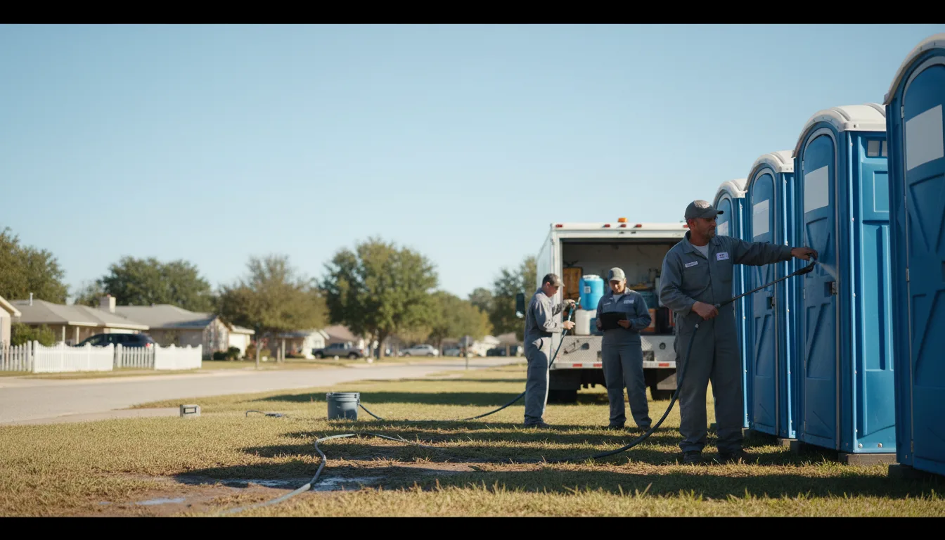Long-Term Portable Toilet Rental in Sidon, MS near me
